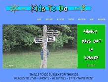 Tablet Screenshot of kidstodo.co.uk